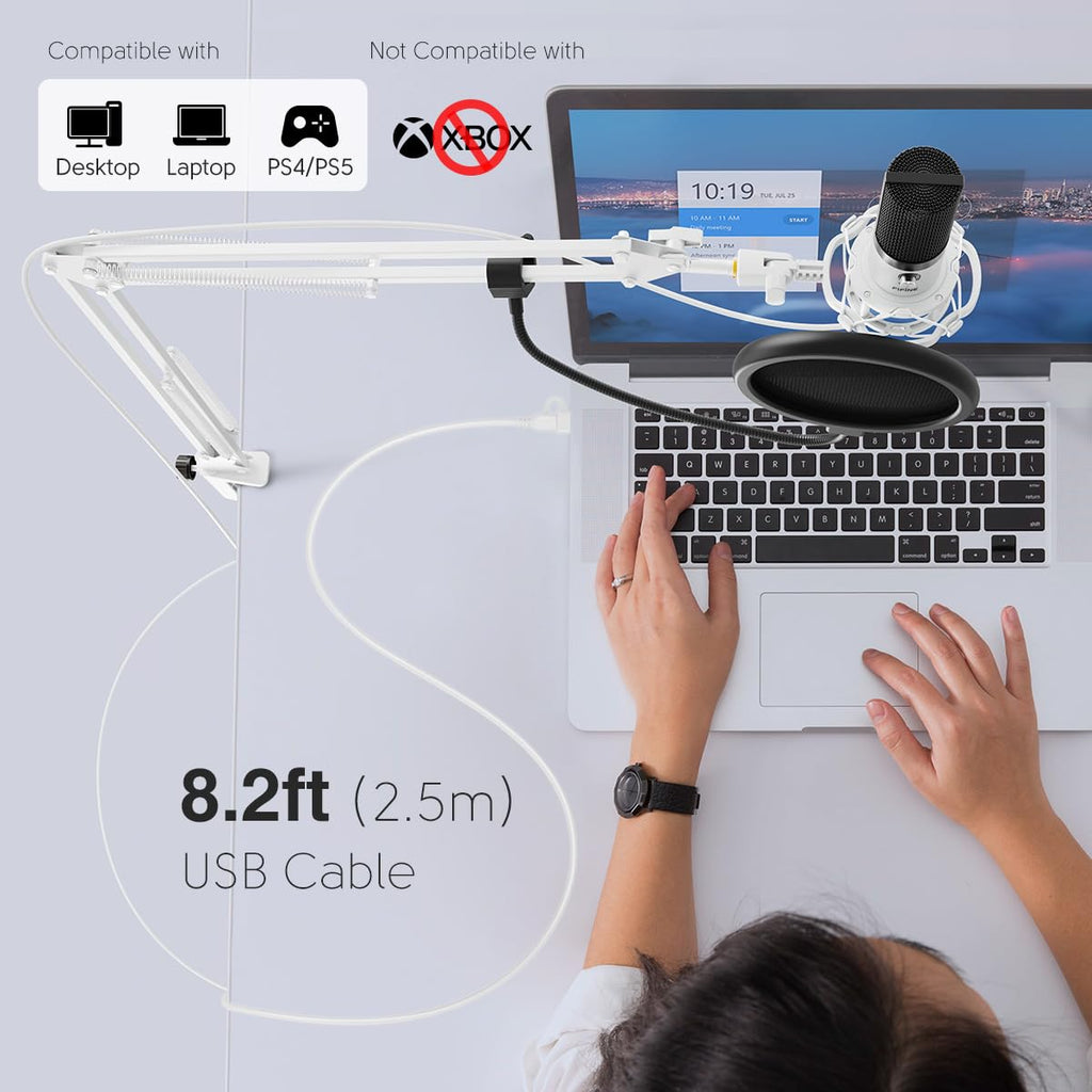FIFINE T669 Studio Condenser USB Microphone Kit – 5 Colors - Flex Gamingproduct_type