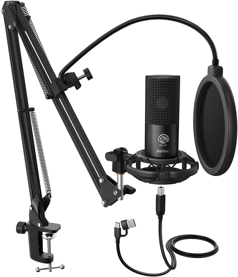 FIFINE T669 Studio Condenser USB Microphone Kit – 5 Colors - Flex Gamingproduct_type