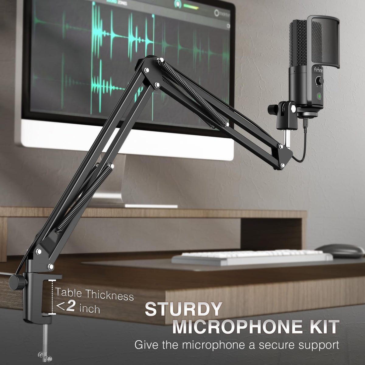 FIFINE T669 Studio Condenser USB Microphone Kit – 5 Colors - Flex Gamingproduct_type