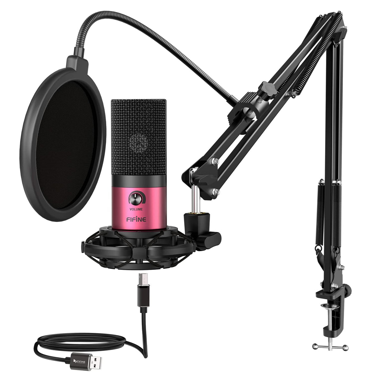 FIFINE T669 Studio Condenser USB Microphone Kit – 5 Colors - Flex Gamingproduct_type