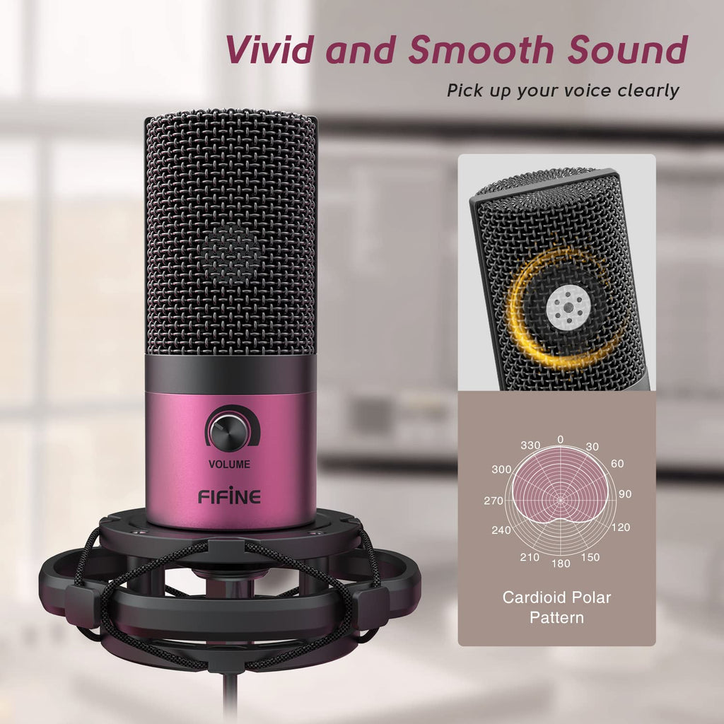 FIFINE T669 Studio Condenser USB Microphone Kit – 5 Colors - Flex Gamingproduct_type