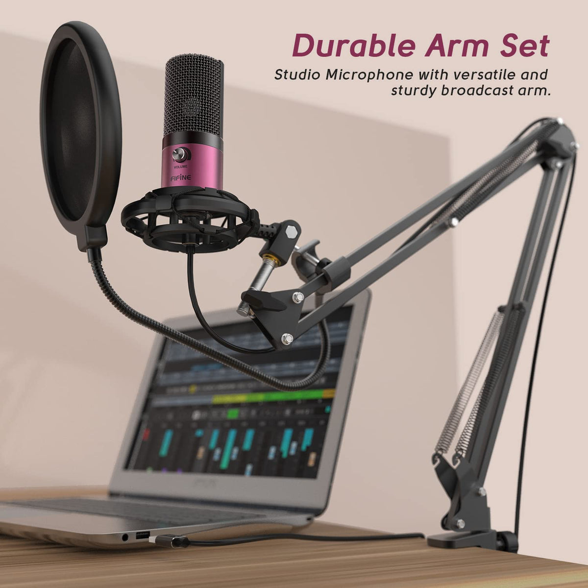 FIFINE T669 Studio Condenser USB Microphone Kit – 5 Colors - Flex Gamingproduct_type