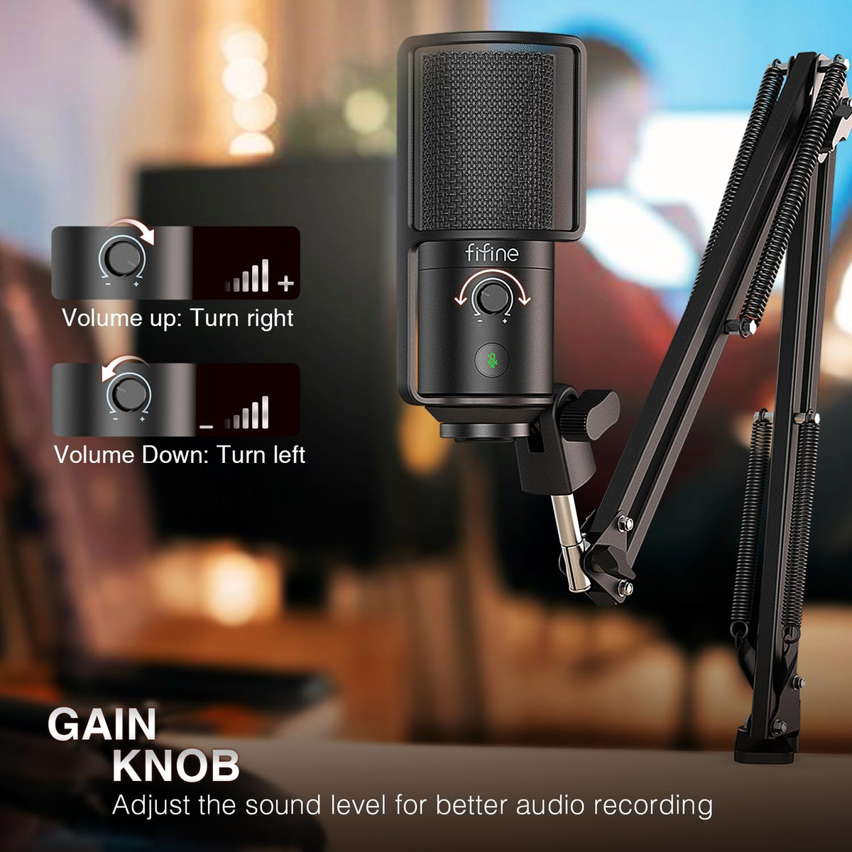 FIFINE T669 Studio Condenser USB Microphone Kit – 5 Colors - Flex Gamingproduct_type
