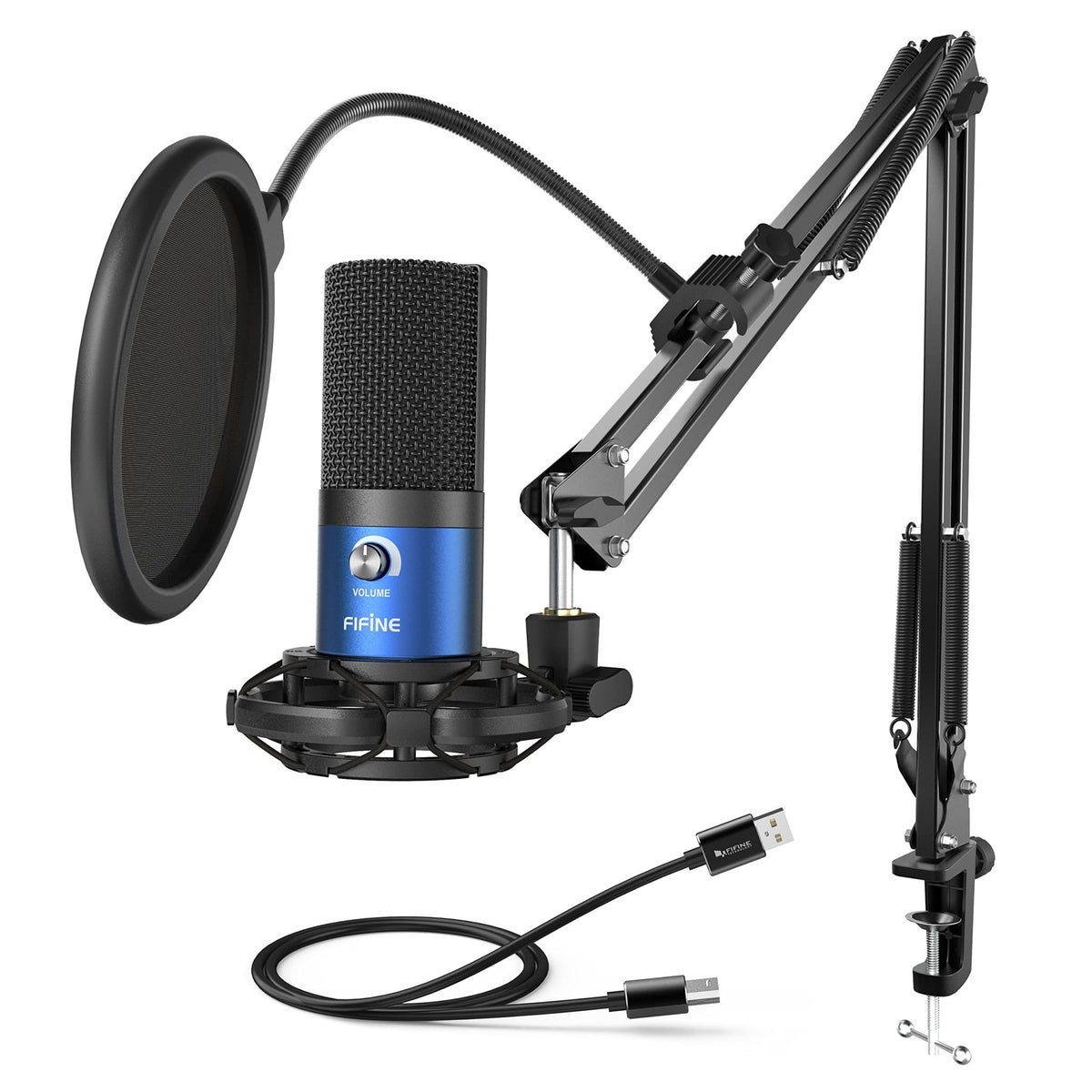 FIFINE T669 Studio Condenser USB Microphone Kit – 5 Colors - Flex Gamingproduct_type
