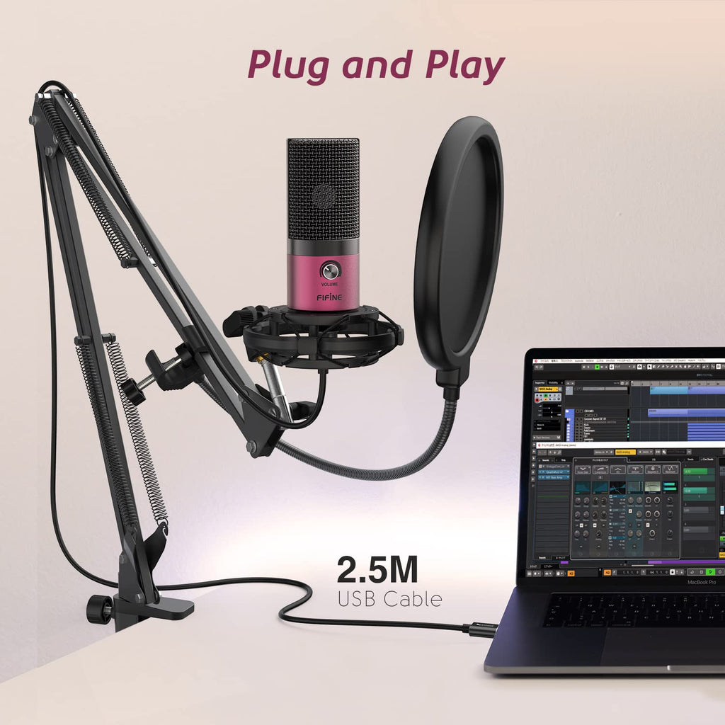FIFINE T669 Studio Condenser USB Microphone Kit – 5 Colors - Flex Gamingproduct_type