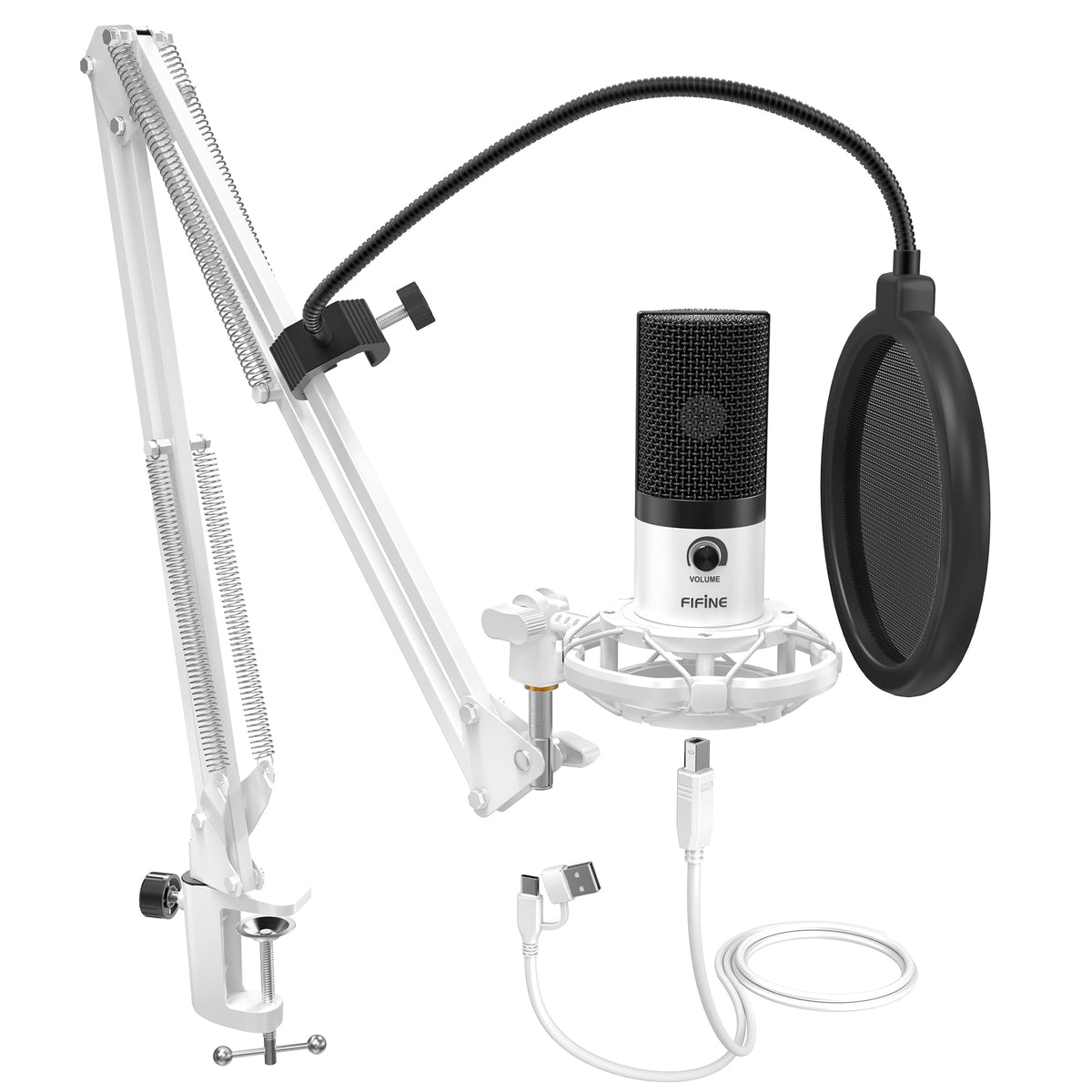 FIFINE T669 Studio Condenser USB Microphone Kit – 5 Colors - Flex Gamingproduct_type