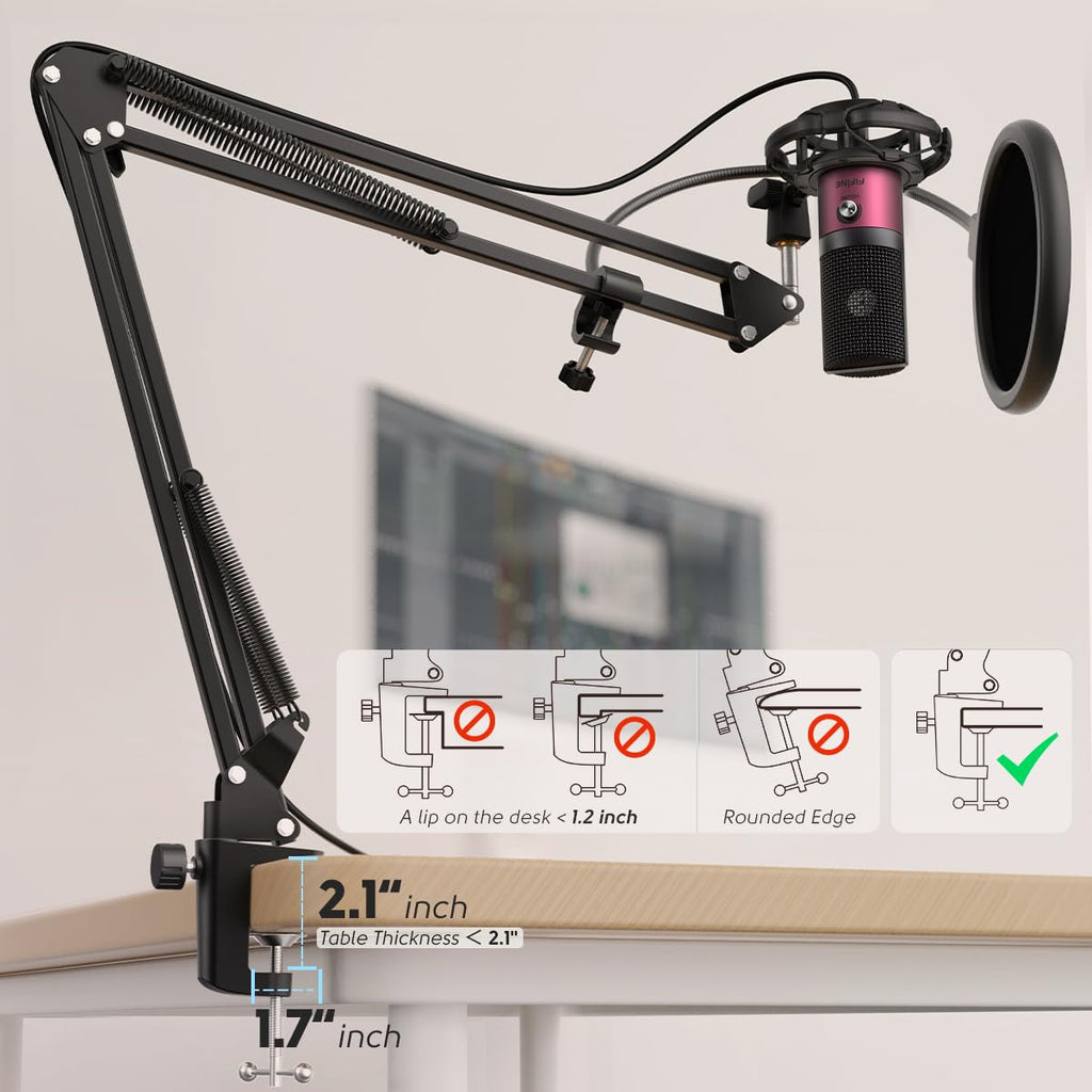 FIFINE T669 Studio Condenser USB Microphone Kit – 5 Colors - Flex Gamingproduct_type