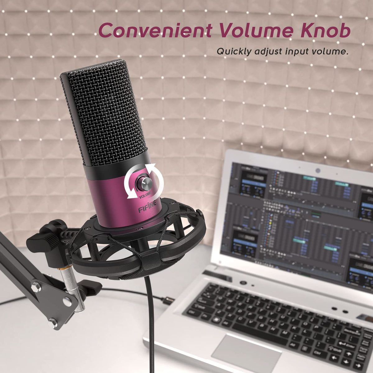 FIFINE T669 Studio Condenser USB Microphone Kit – 5 Colors - Flex Gamingproduct_type