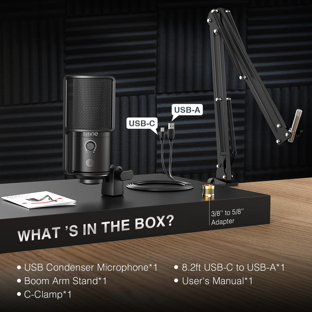 FIFINE T669 Studio Condenser USB Microphone Kit – 5 Colors - Flex Gamingproduct_type