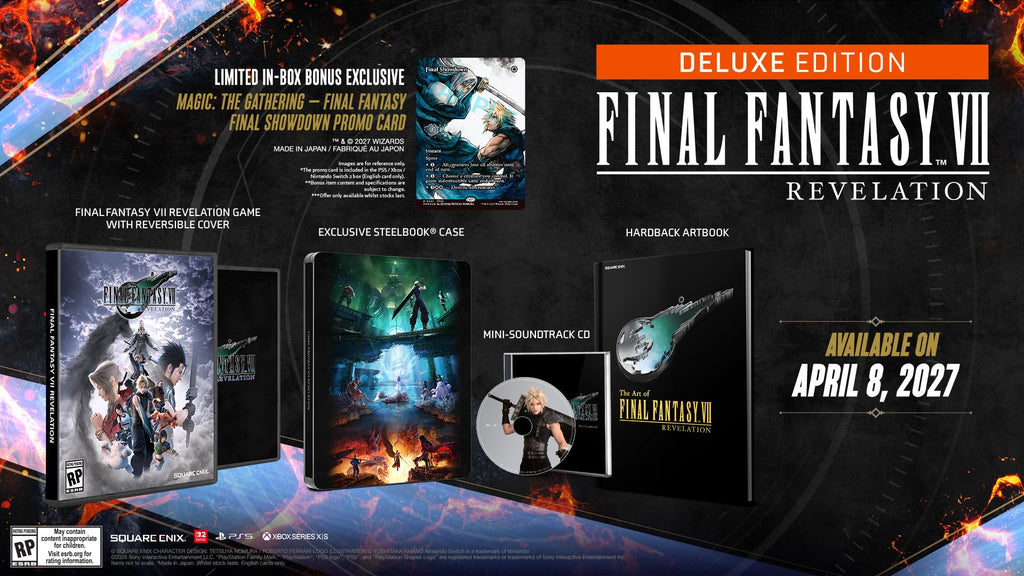 Final Fantasy VII Revelation Deluxe Edition – PS5, Switch 2 & Xbox - Flex Gamingproduct_type
