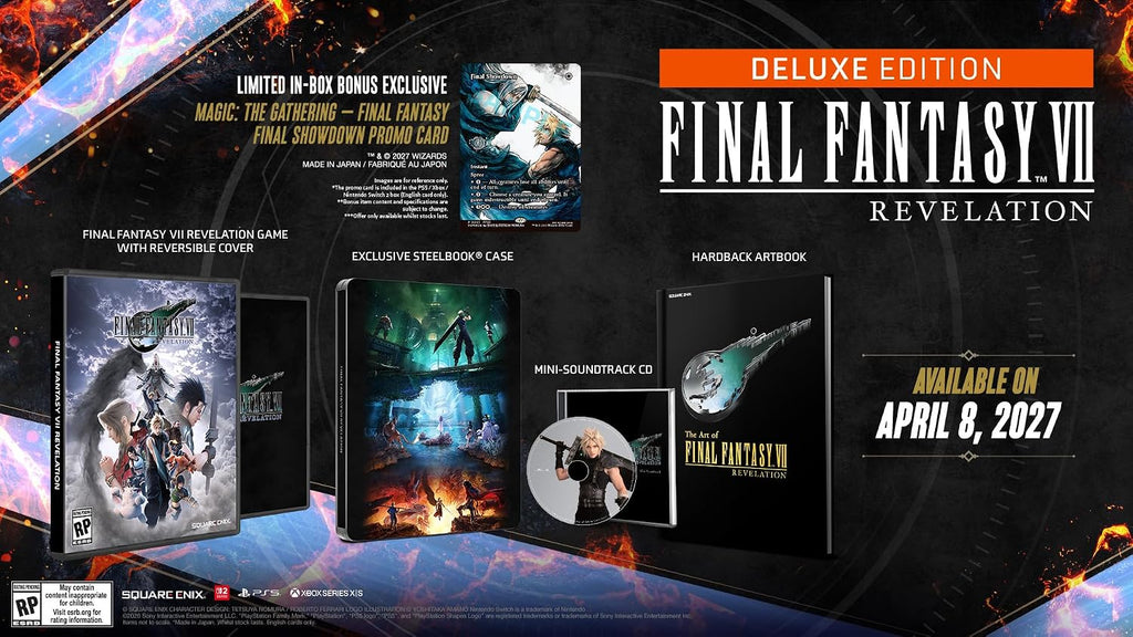 Final Fantasy VII Revelation Deluxe Edition – PS5, Switch 2 & Xbox - Flex Gamingproduct_type