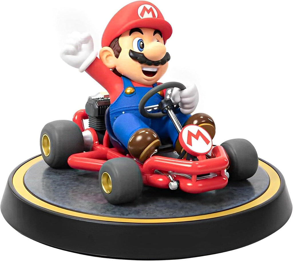 First 4 Figures Mario Kart – Mario PVC Statue (Standard Edition) - Flex Gamingproduct_type