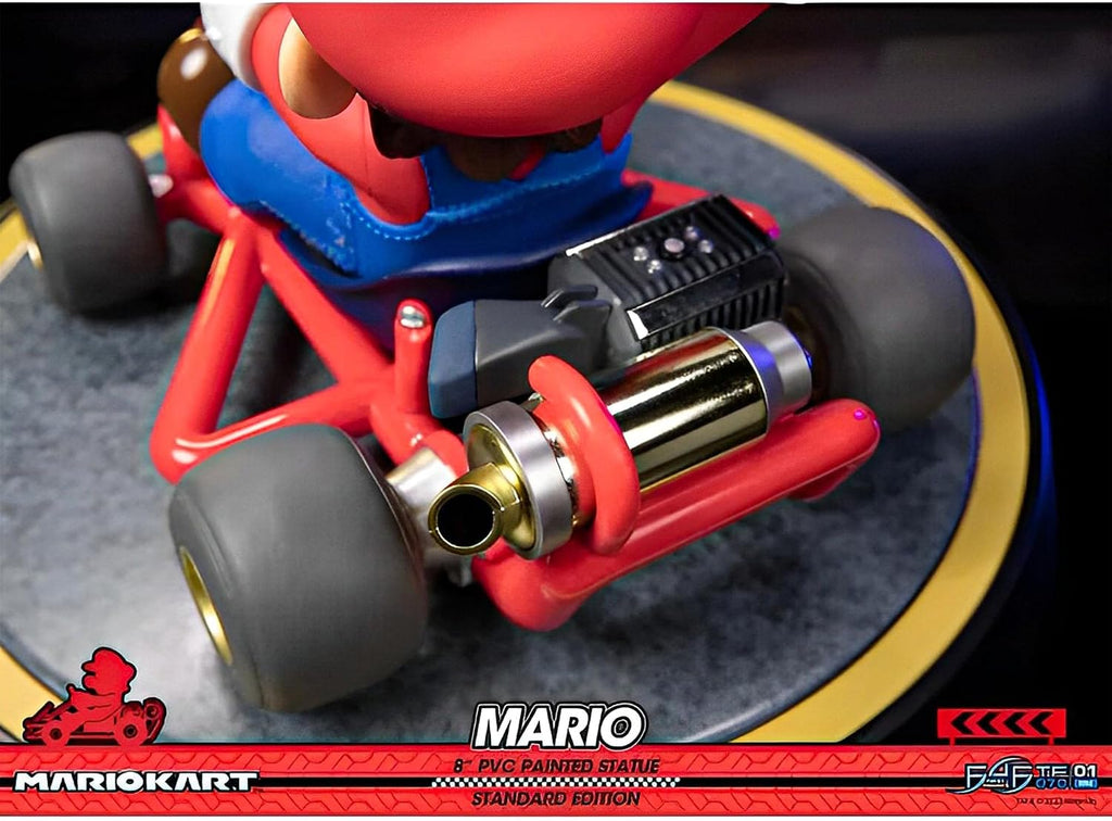 First 4 Figures Mario Kart – Mario PVC Statue (Standard Edition) - Flex Gamingproduct_type