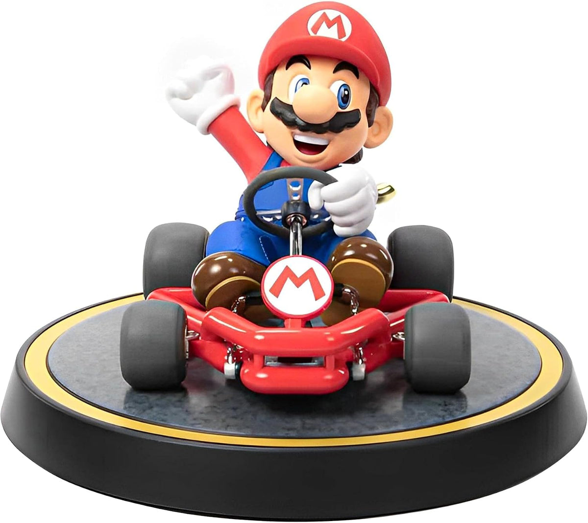 First 4 Figures Mario Kart – Mario PVC Statue (Standard Edition) - Flex Gamingproduct_type