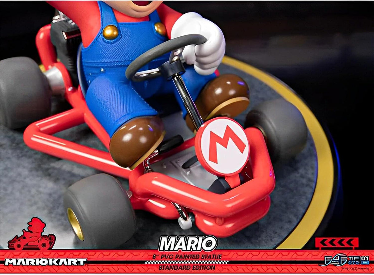 First 4 Figures Mario Kart – Mario PVC Statue (Standard Edition) - Flex Gamingproduct_type