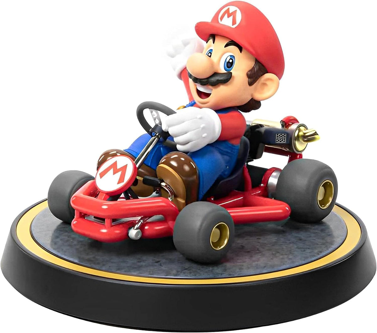 First 4 Figures Mario Kart – Mario PVC Statue (Standard Edition) - Flex Gamingproduct_type