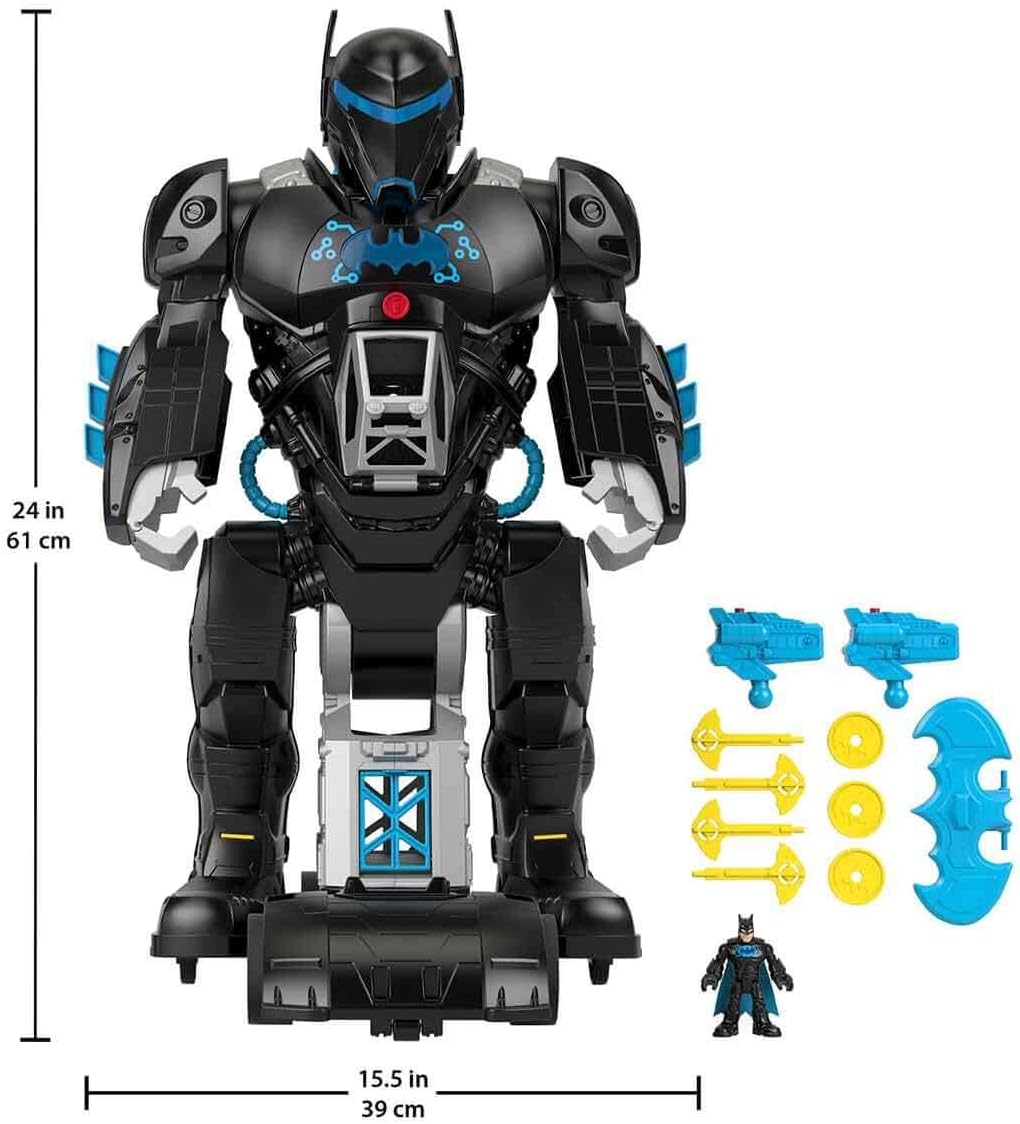 Fisher-Price Imaginext DC Batman Bat-Tech Batbot Playset – 24" - Flex Gamingproduct_type