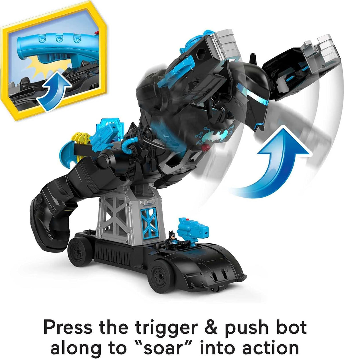 Fisher-Price Imaginext DC Batman Bat-Tech Batbot Playset – 24" - Flex Gamingproduct_type