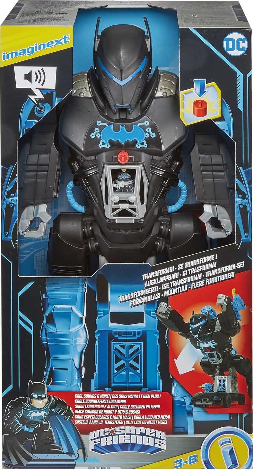 Fisher-Price Imaginext DC Batman Bat-Tech Batbot Playset – 24" - Flex Gamingproduct_type
