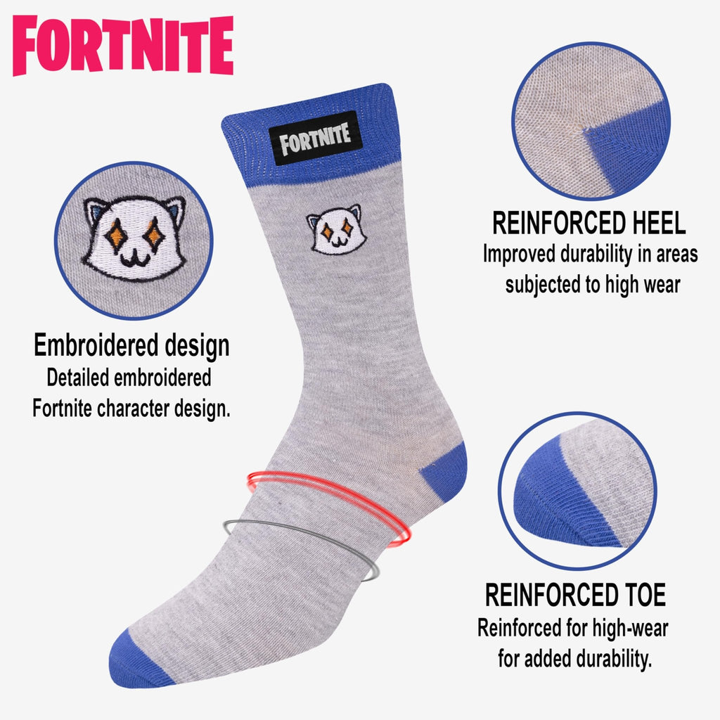 Fortnite High Socks 6-Pack – 2 Sizes & 5 Styles - Flex Gamingproduct_type