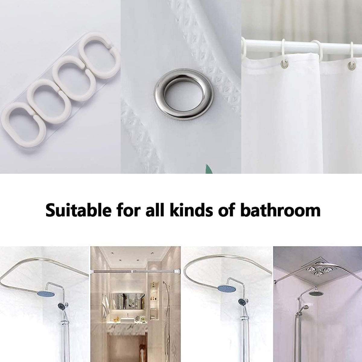 Frameless Super Sonic Bathroom Set, 4 Pieces - Flex Gamingproduct_type