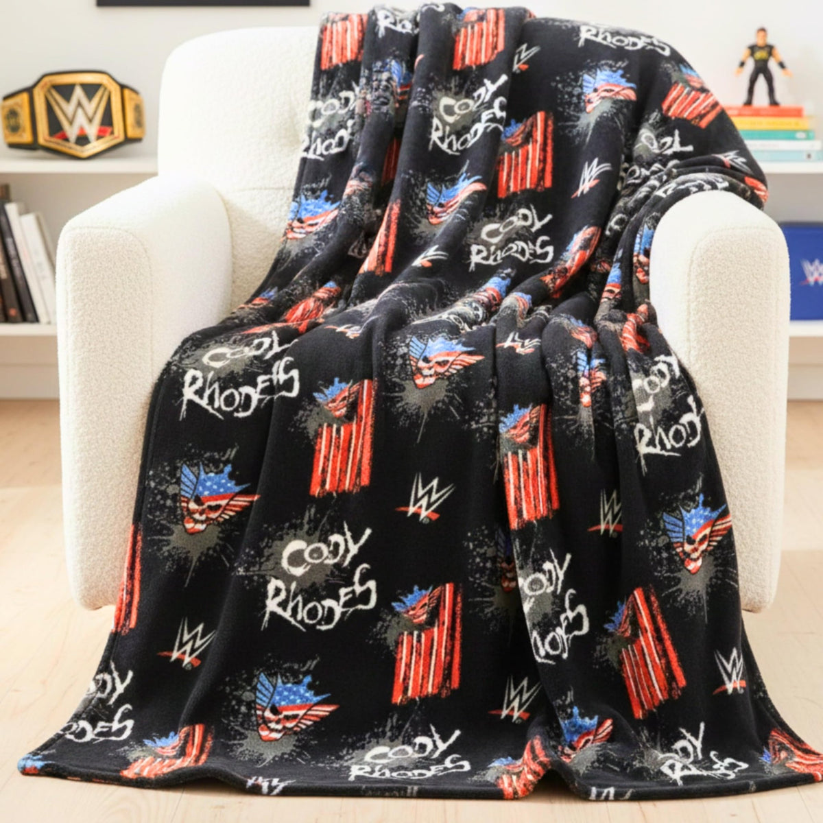 Franco Character Throw Blanket – 3 Sizes & 23 Designs - Flex Gamingproduct_type