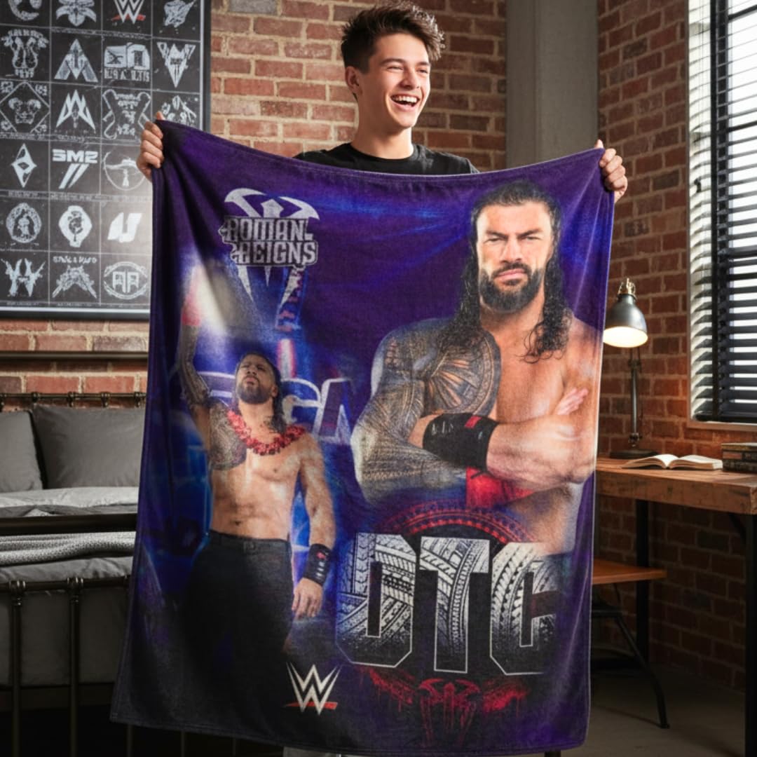 Franco Character Throw Blanket – 3 Sizes & 23 Designs - Flex Gamingproduct_type