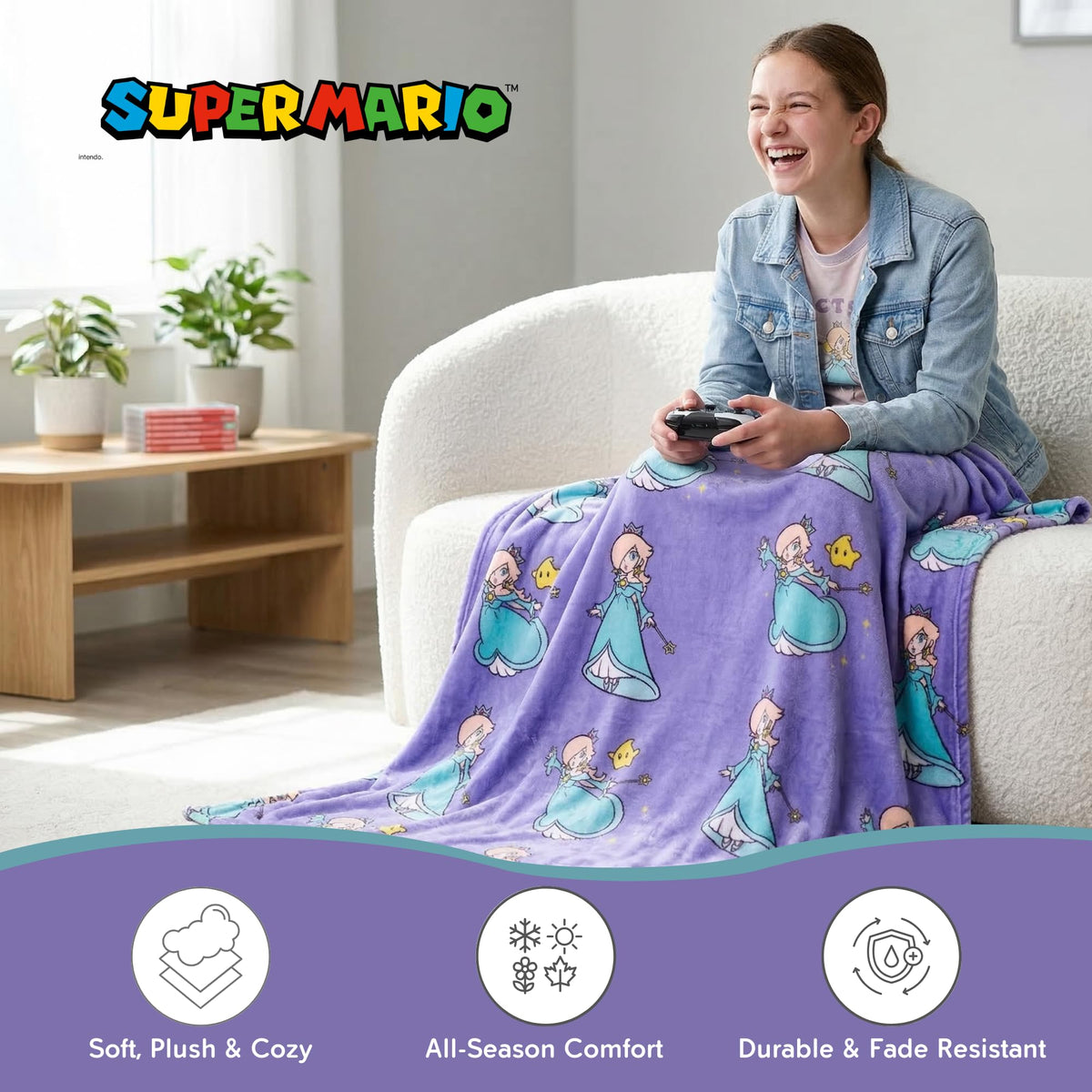 Franco Character Throw Blanket – 3 Sizes & 23 Designs - Flex Gamingproduct_type
