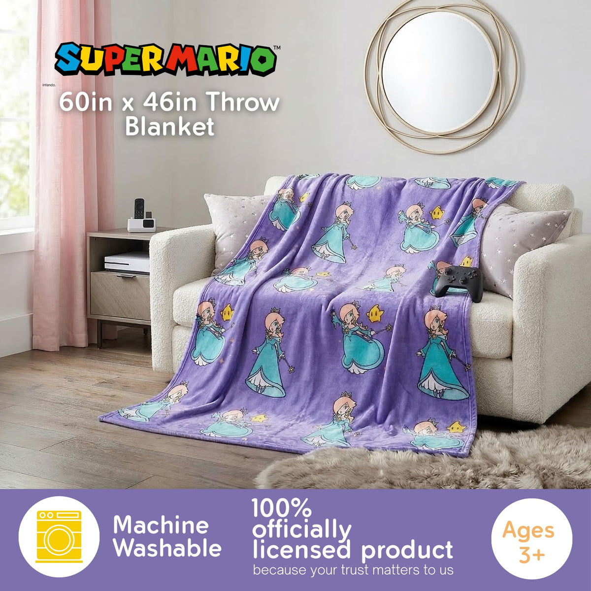 Franco Character Throw Blanket – 3 Sizes & 23 Designs - Flex Gamingproduct_type