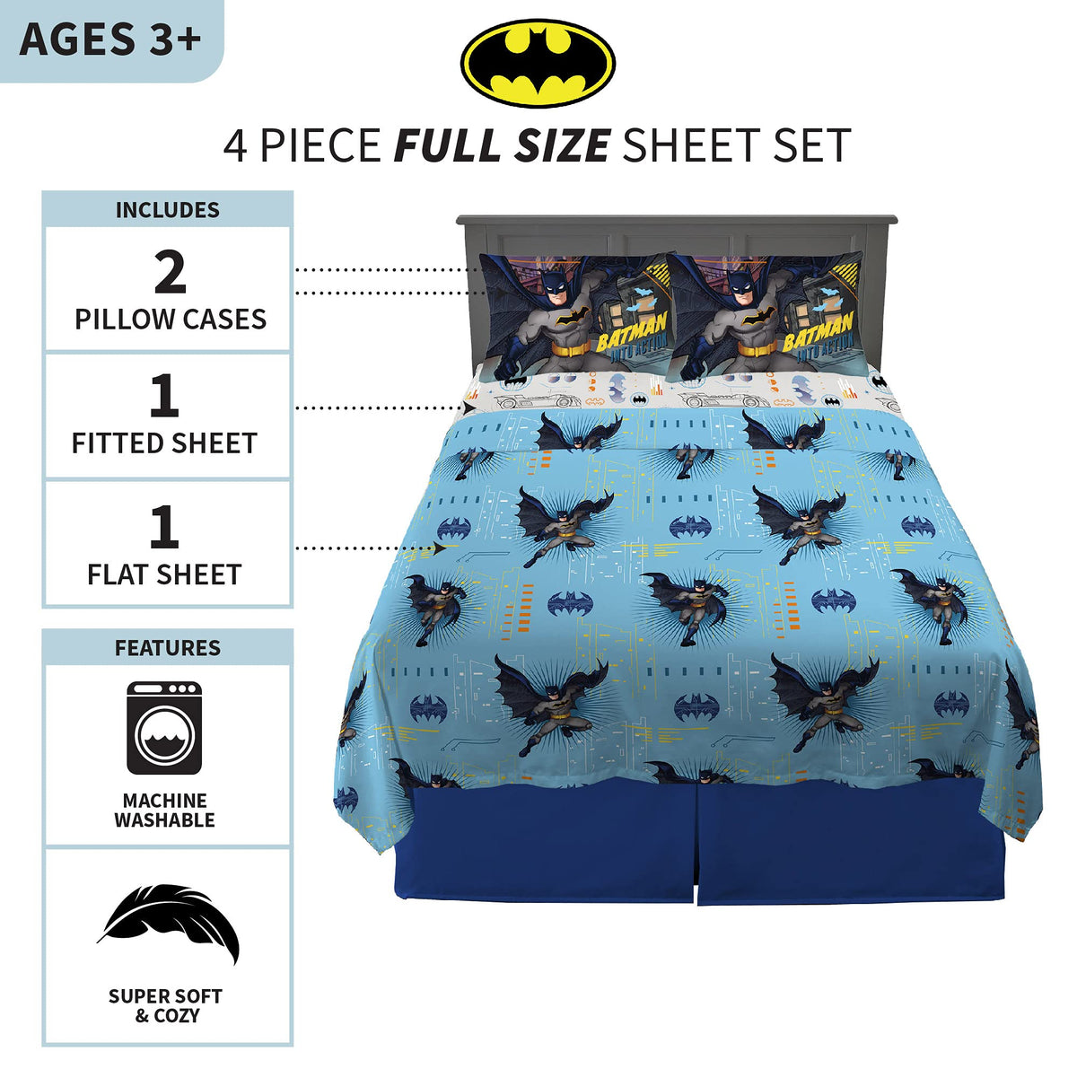 Franco Licensed Character Sheet Set – 3 Sizes & 25 Designs - Flex Gamingproduct_type
