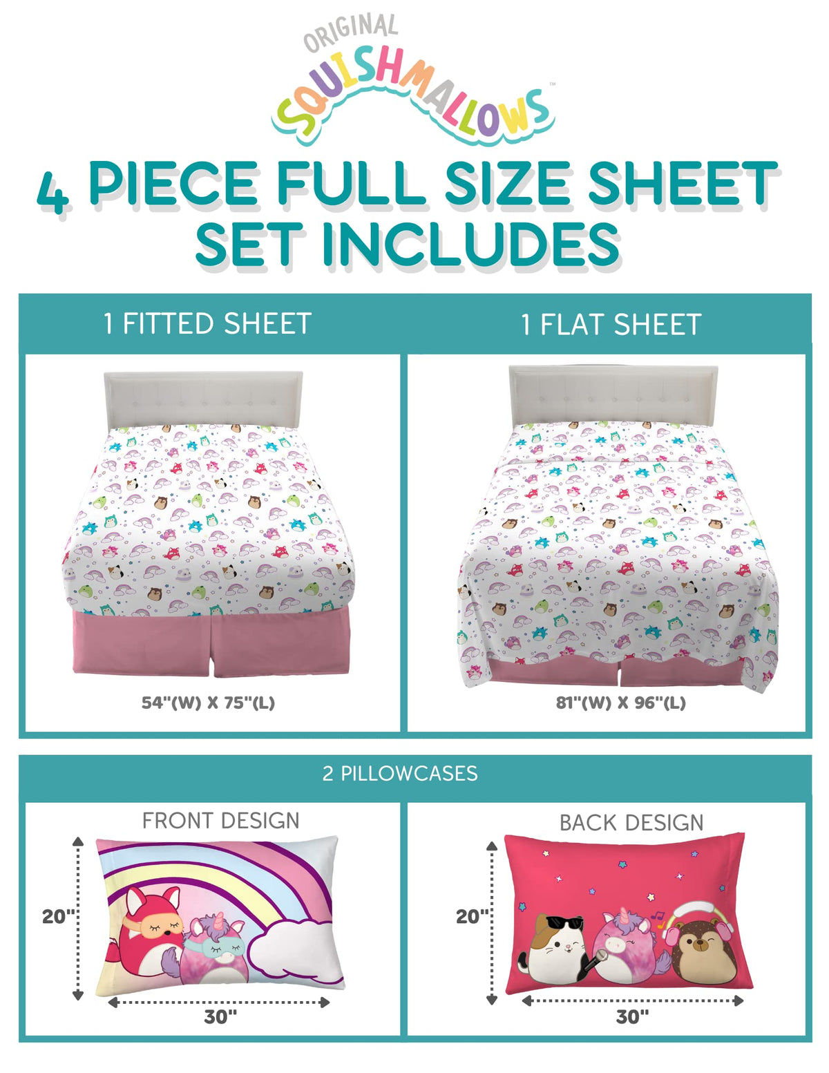Franco Licensed Character Sheet Set – 3 Sizes & 25 Designs - Flex Gamingproduct_type