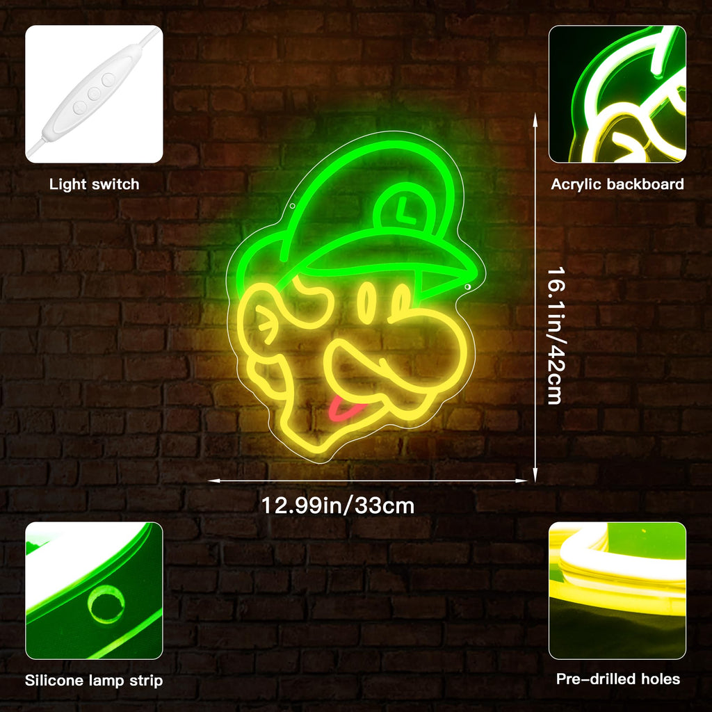 FTMGGDG Gaming Sword & Shield LED Sign – 4 Styles - Flex Gamingproduct_type