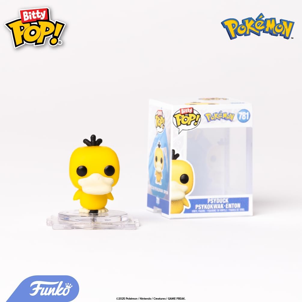Funko Bitty Pop! Pokémon 4-Pack – Squirtle, Eevee, Growlithe & Psyduck - Flex Gamingproduct_type