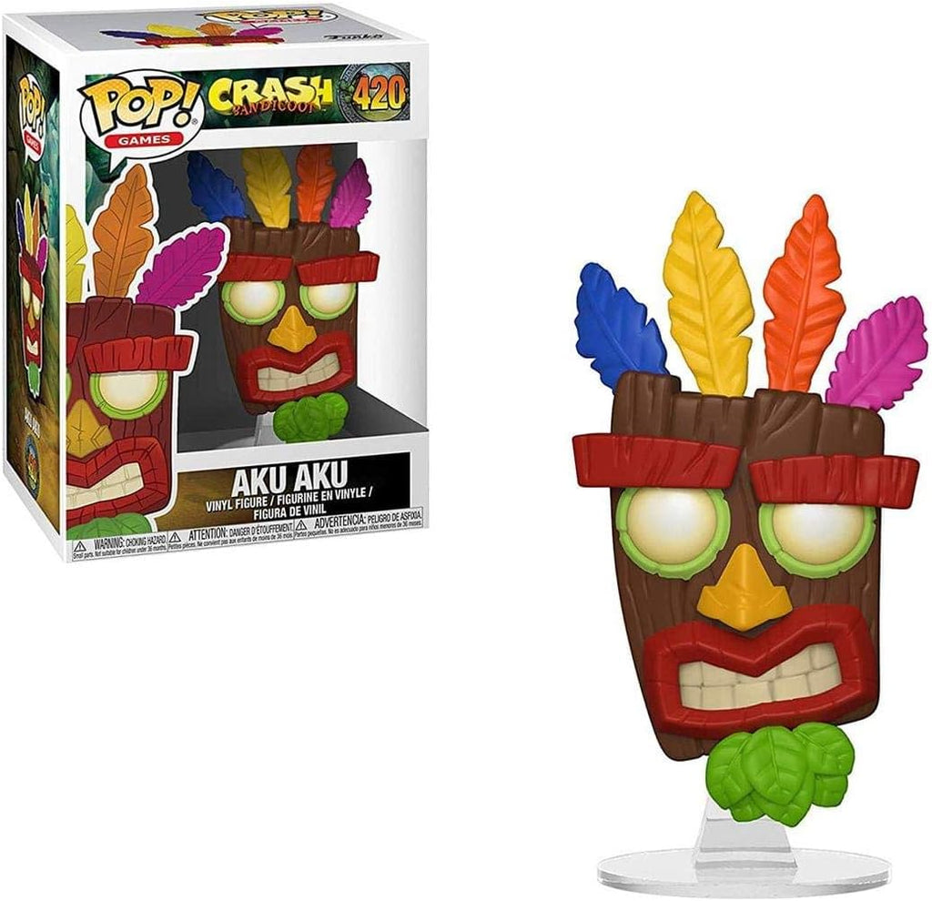 Funko POP! Games Crash Bandicoot – Aku Aku Vinyl Figure - Flex Gamingproduct_type