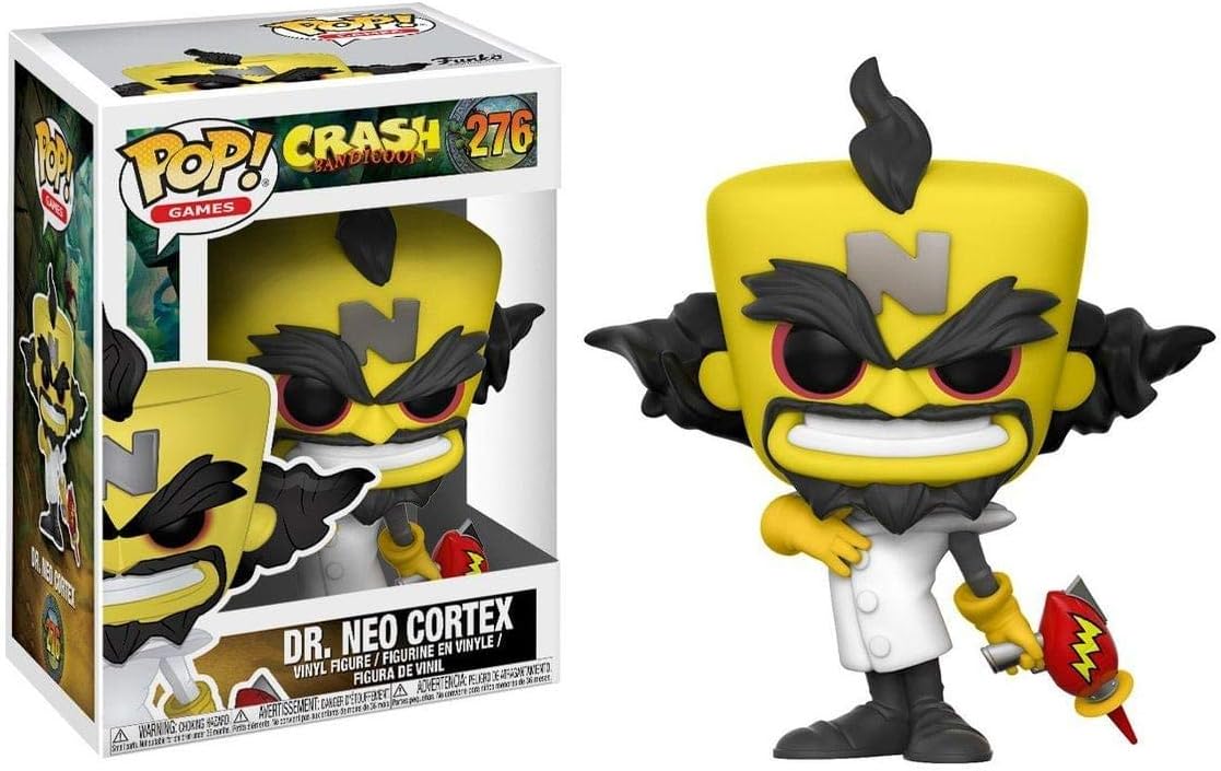 Funko POP! Games Crash Bandicoot – Neo Cortex Vinyl Figure - Flex Gamingproduct_type