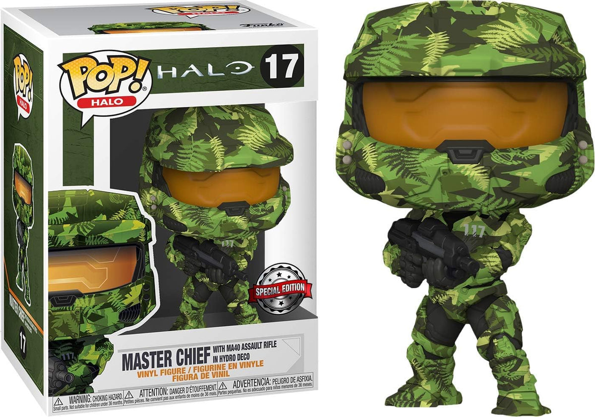 Funko POP! Games – Halo Infinite Master Chief with MA40 Assault Rifle Hydro Deco Figure - Flex Gamingproduct_type