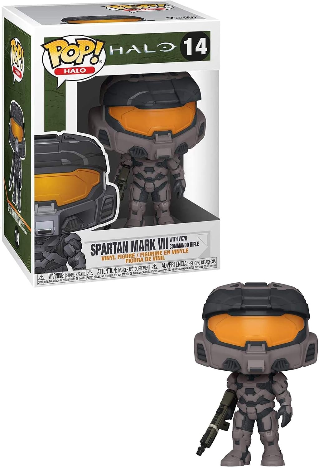 Funko POP! Games – Halo Infinite Spartan Mark VII with VK78 Figure - Flex Gamingproduct_type