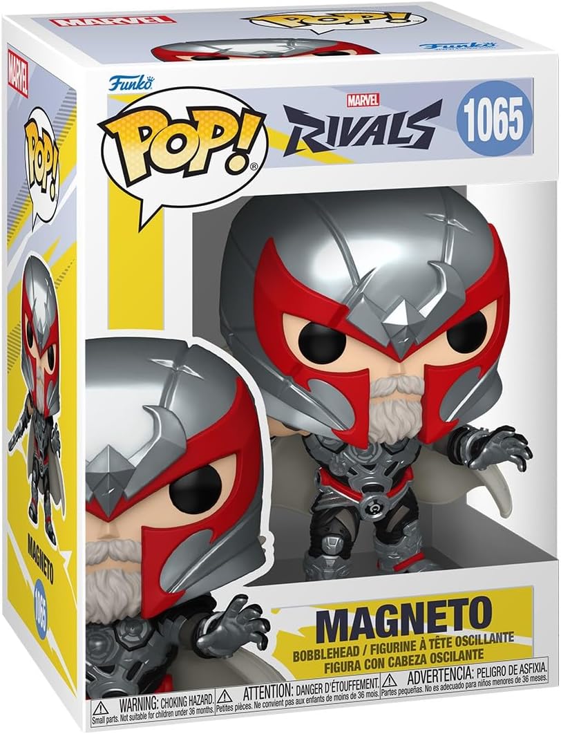 Funko POP! Games Marvel Rivals – Magneto Vinyl Figure - Flex Gamingproduct_type