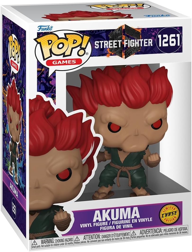 Funko POP! Games Street Fighter 6 – Akuma Vinyl Figure - Flex Gamingproduct_type