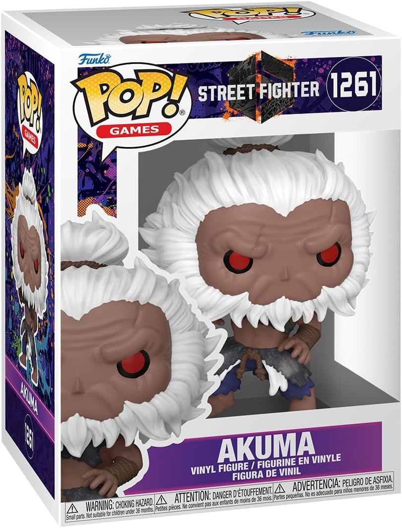Funko POP! Games Street Fighter 6 – Akuma Vinyl Figure - Flex Gamingproduct_type
