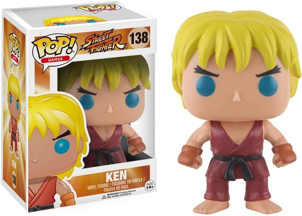 Funko POP! Games Street Fighter – Ken Vinyl Figure - Flex Gamingproduct_type