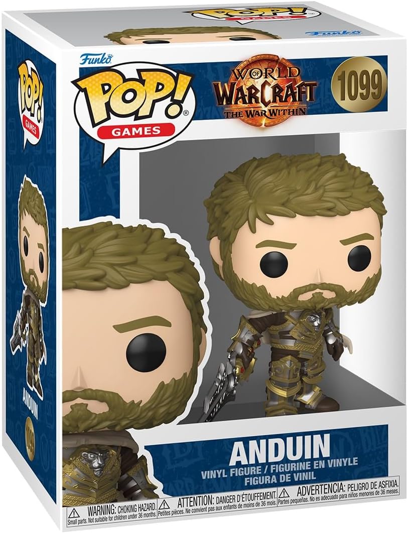 Funko POP! Games: World of Warcraft The War Within – Anduin Wrynn Vinyl Figure - Flex Gamingproduct_type