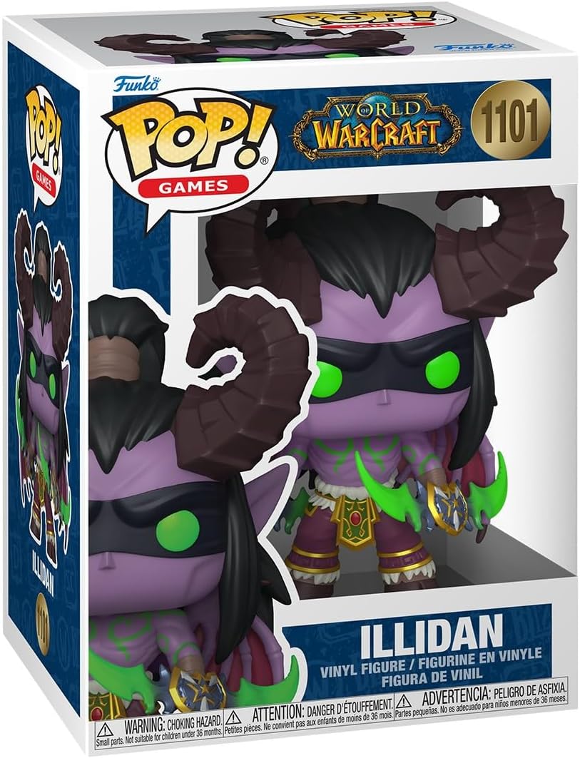 Funko POP! Games: World of Warcraft The War Within – Illidan Stormrage Vinyl Figure - Flex Gamingproduct_type