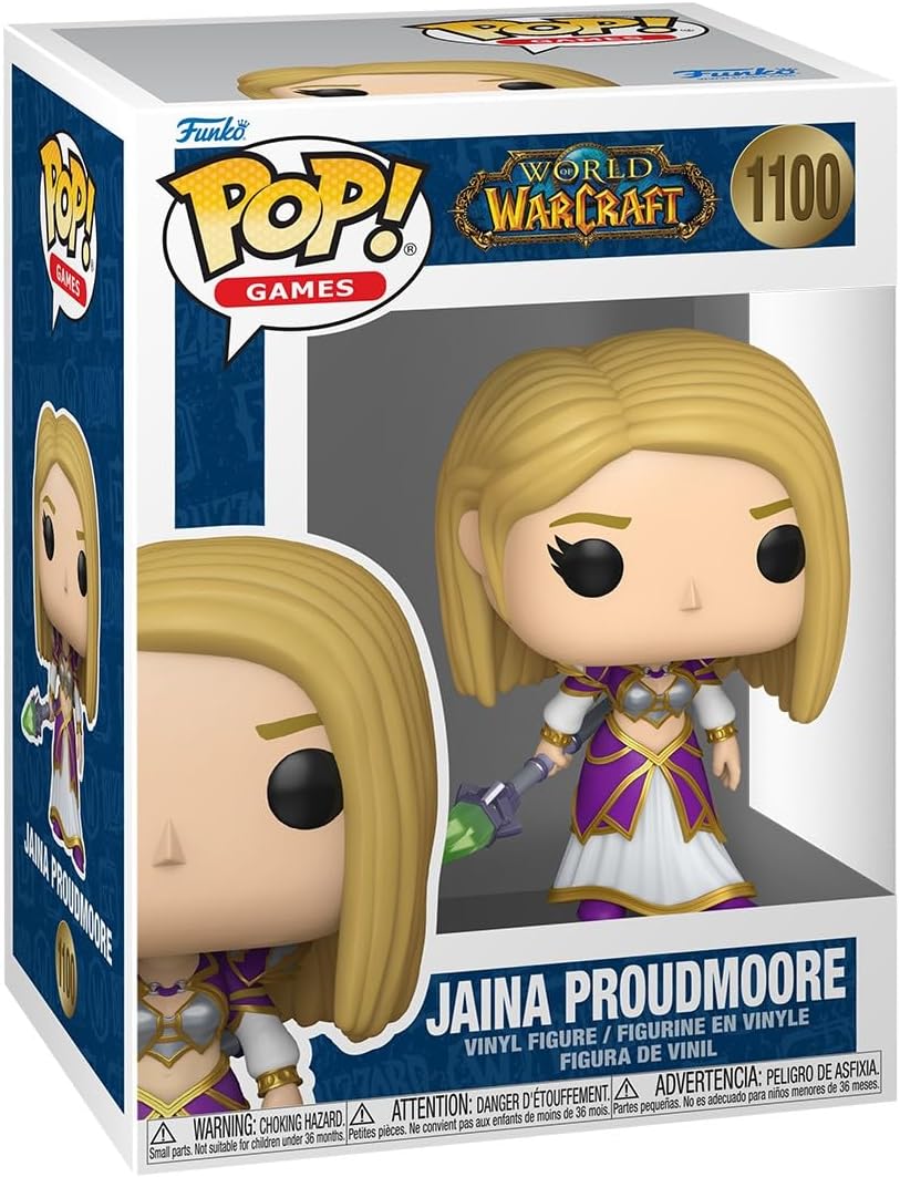 Funko POP! Games: World of Warcraft The War Within – Jaina Proudmoore Vinyl Figure - Flex Gamingproduct_type