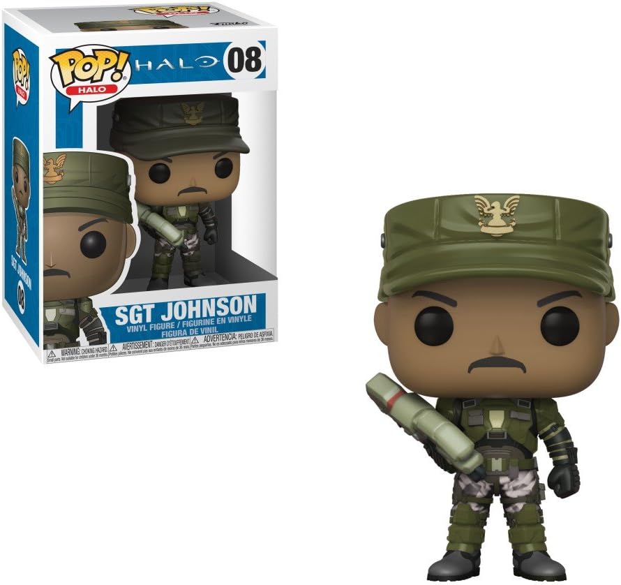 Funko POP! Halo – Sergeant Johnson Collectible Vinyl Figure - Flex Gamingproduct_type