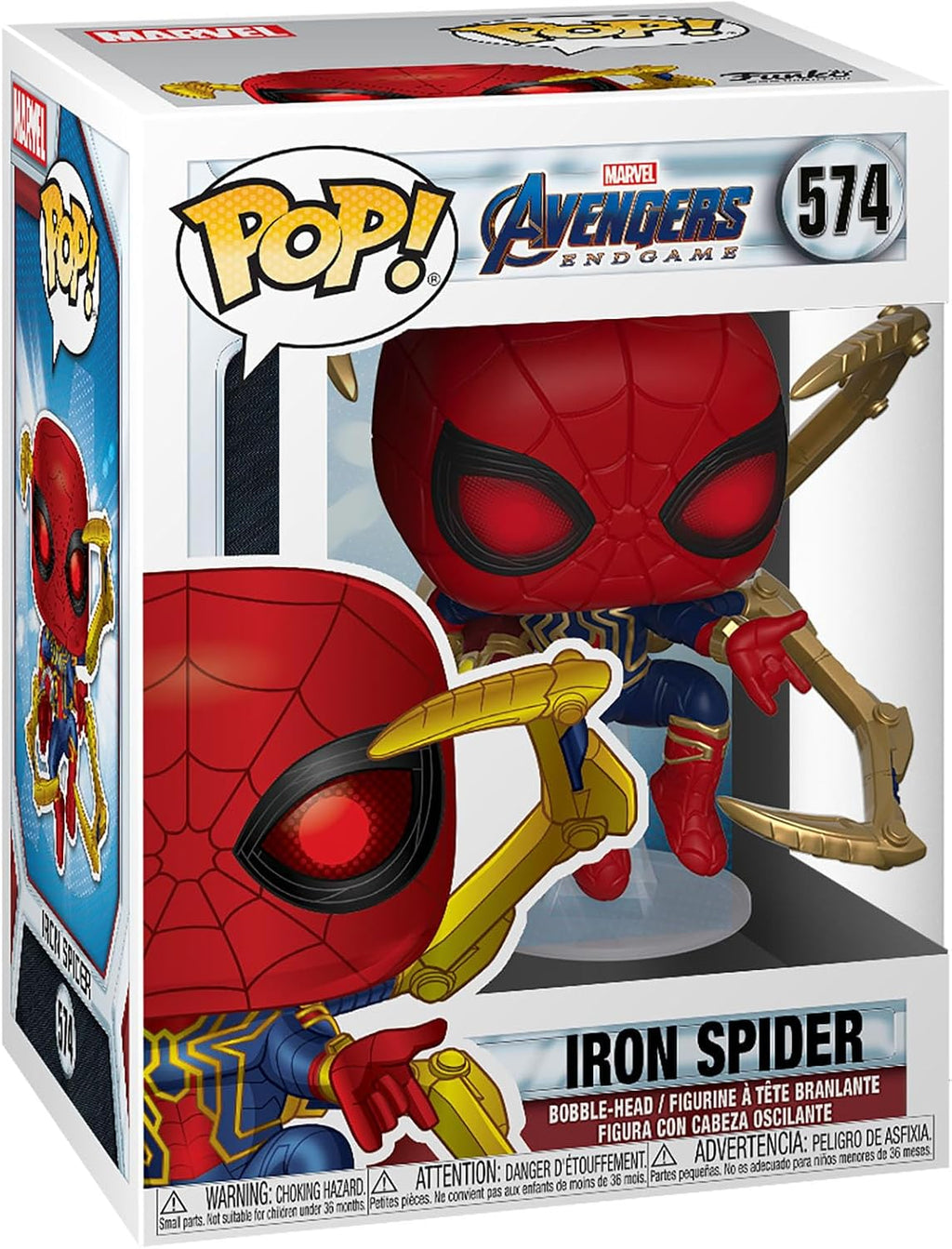 Funko POP! Marvel Iron Spider with NanoGauntlet Vinyl Figure - Flex Gamingproduct_type