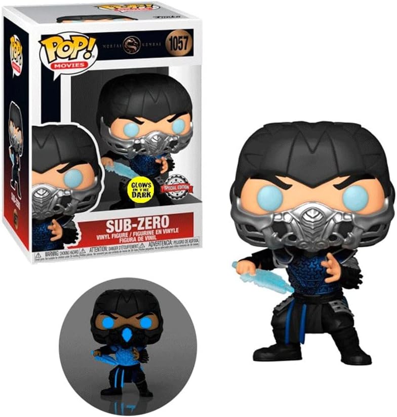 Funko POP! Movies Mortal Kombat – Sub-Zero Glow in the Dark Exclusive Vinyl Figure - Flex Gamingproduct_type