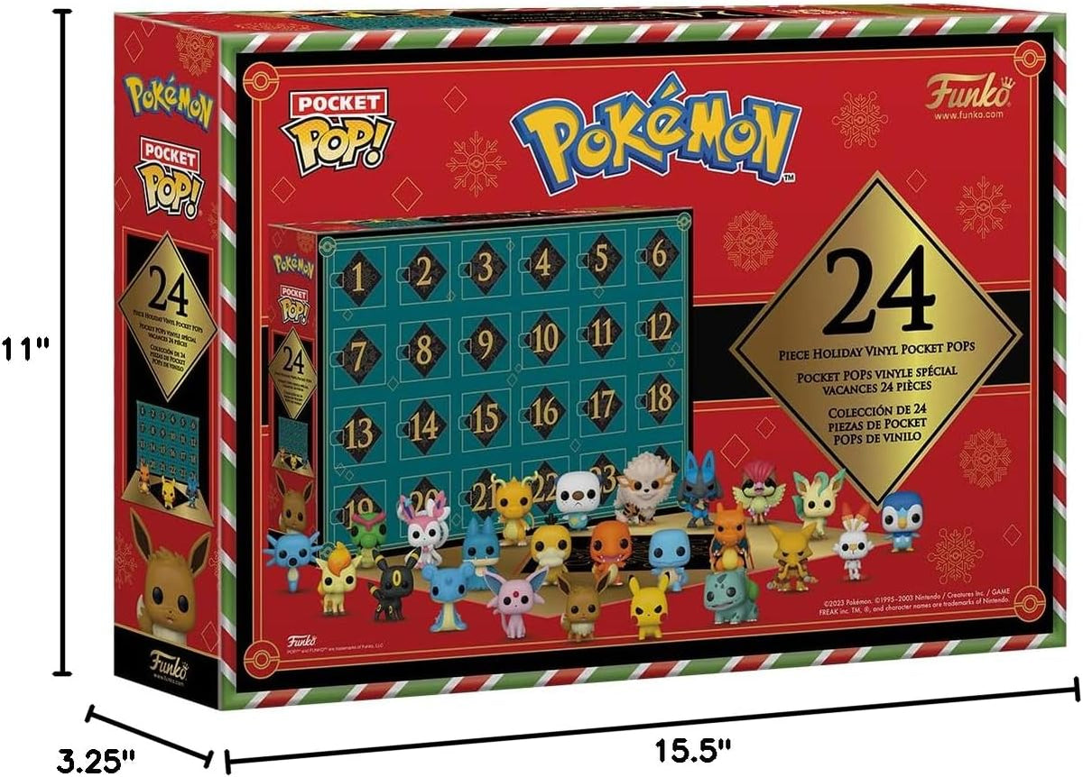 Funko Pop! Pokémon Advent Calendar – 24 Days of Surprises - Flex Gamingproduct_type