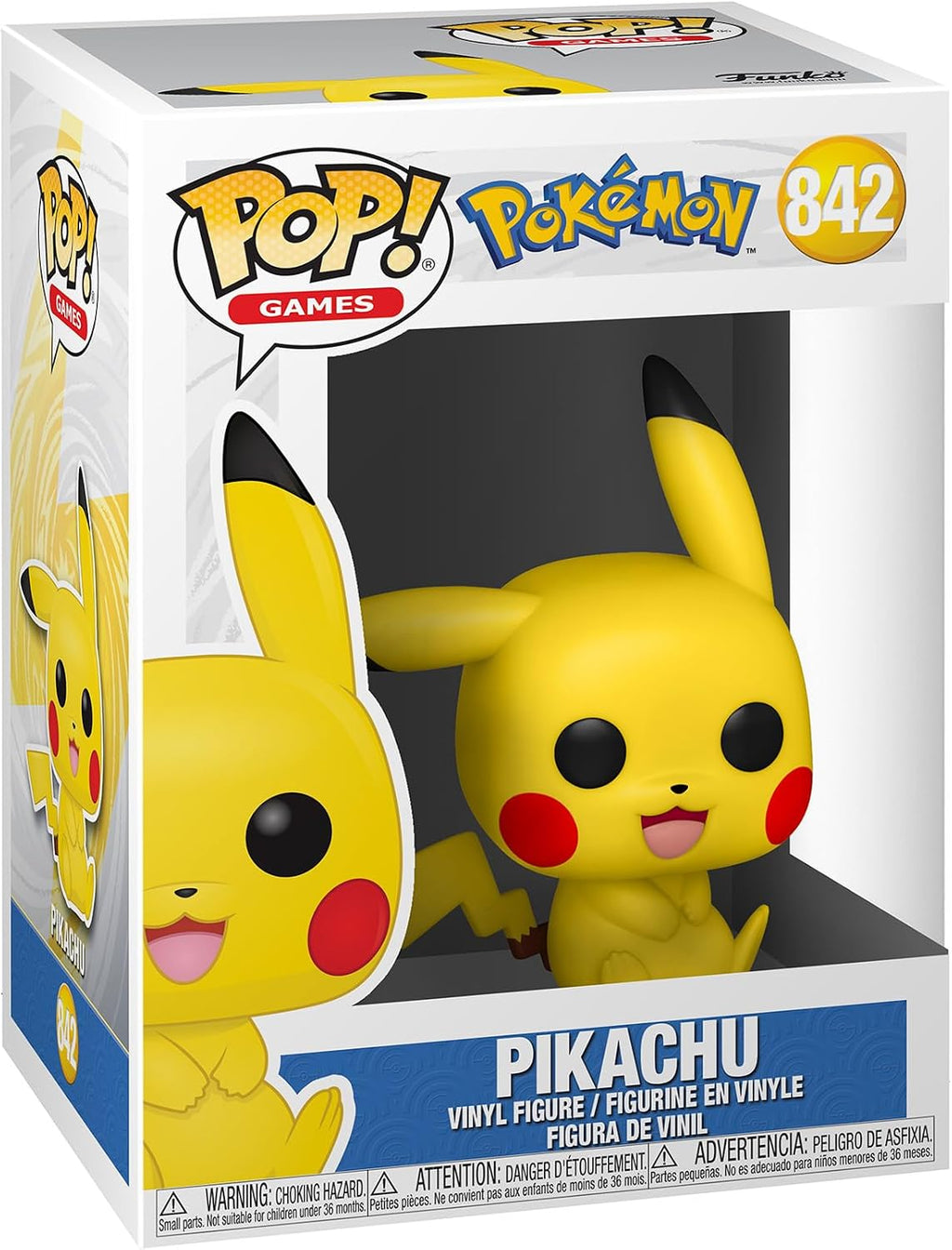 Funko Pop! Pokémon Pikachu (Sitting) Vinyl Figure - Flex Gamingproduct_type