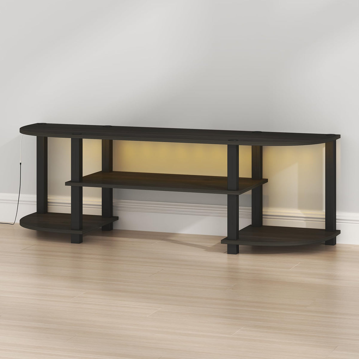 Furinno Turn-N-Tube Toolless 3-Tier TV Stand for 50" TV – 8 Colors - Flex Gamingproduct_type